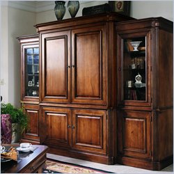 Stanley Furniture Provincia Maple Entertainment Center Set
