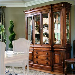 Stanley Furniture Provincia Maple Grand China Cabinet