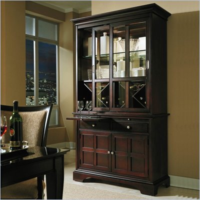 Stanley Furniture American Modern Maple Buffet and Hutch