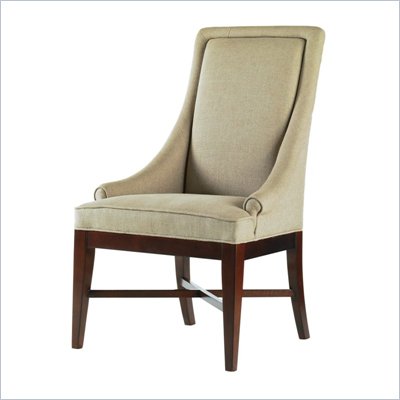 Stanley Furniture American Perspective All AmericanUpholstered Back Side Chair II in Cherry Finish (Set of 2)