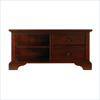 Stanley Furniture American Perspective All American Cherry Square Storage Cocktail Table