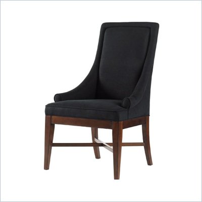 Stanley Furniture American Perspective All American Upholstered Back Side Chair in Cherry Finish (Set of 2)