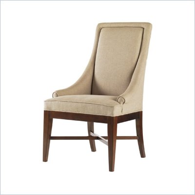 Stanley Furniture American Perspective All American Upholstered Back Side Chair in Cherry Finish (Set of 2)
