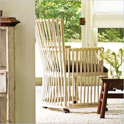 Stanley Furniture Archipelago Bonaire Club Chair in Blanquilla