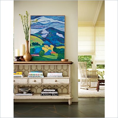 Stanley Furniture Archipelago Antilles Console Table in Blanquilla