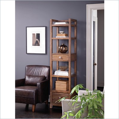 Stanley Furniture Archipelago Ripple Cay Bookcase in Shoal