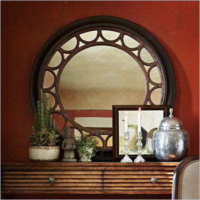 Stanley Furniture Archipelago Moor Island Ring Mirror in Negril