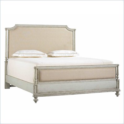 Stanley Furniture Arrondissement Palais Upholstered Bed in Vintage Neutral