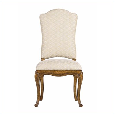 Stanley Furniture Arrondissement Volute Side Chair in Sunlight Anigre
