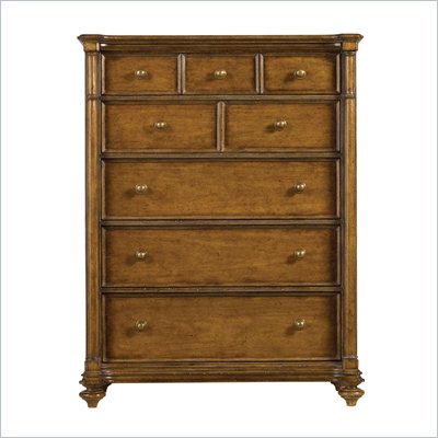 Stanley Furniture Arrondissement Belle Mode Drawer Chest in Sunlight Anigre