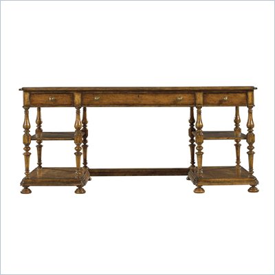Stanley Furniture Arrondissement Esprit Writing Desk in Sunlight Anigre