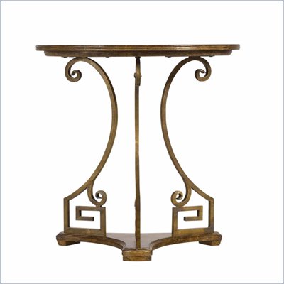 Stanley Furniture Arrondissement Clef Lamp Table in Sunlight Anigre