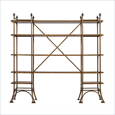 Stanley Furniture Arrondissement Eiffel Etagere in Sunlight Anigre