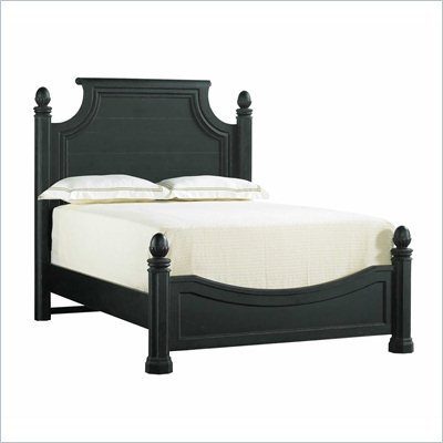 Stanley Furniture Arrondissement Reverie Panel Bed in Rustic Charcoal