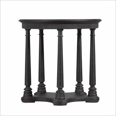 Stanley Furniture Arrondissement Tour Marais Hall Table in Rustic Charcoal
