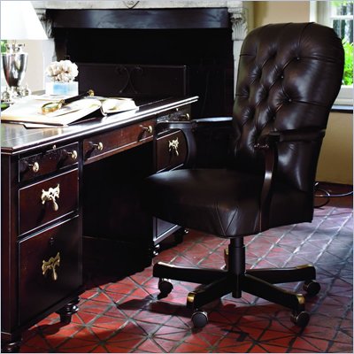 Furniture Leather Chair on Not Available   Stanley Furniture Barbados Leather Desk Chair In Dark