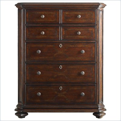Stanley Furniture Continental Drawer Chest in Barrel