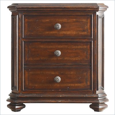 Stanley Furniture Continental Night Stand in Barrel