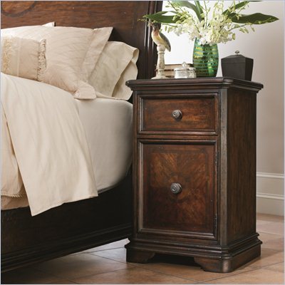 Stanley Furniture Continental Night Stand in Barrel