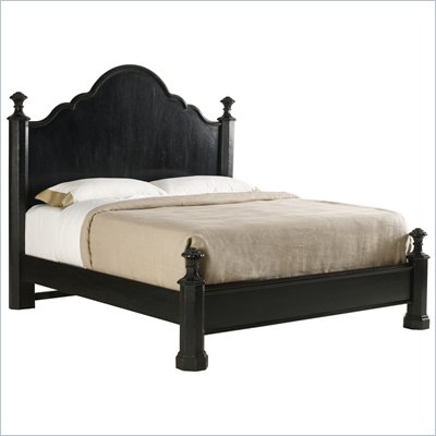 Stanley Furniture Continental Mansion Bed in Ebony