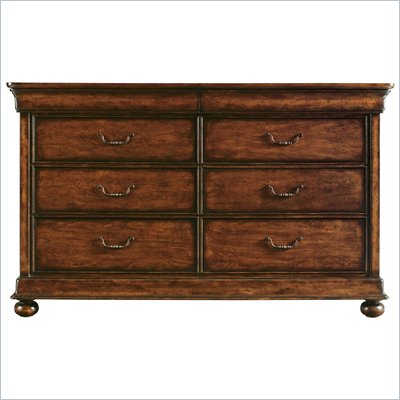 Stanley Furniture Louis Philippe Dresser in Burnished Honey