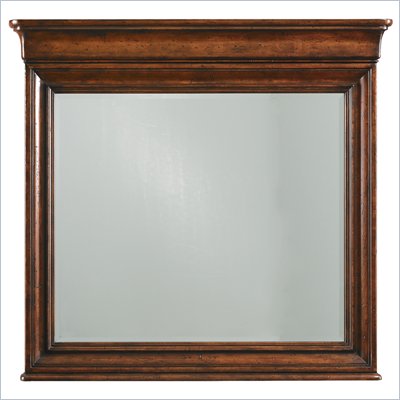 Stanley Furniture Louis Philippe Landscape Mirror in Burnished Honey