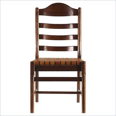 Stanley Furniture Artisan Ladderback Side Chair in Barrel