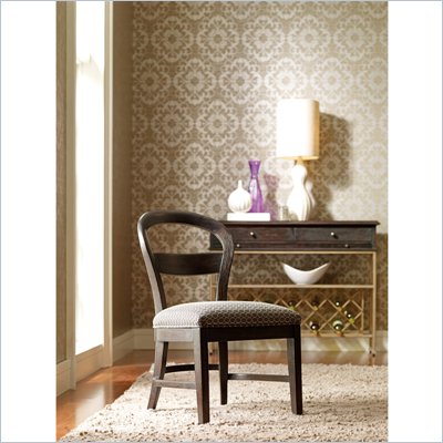 Stanley Furniture Modern Side Chair in Onyx