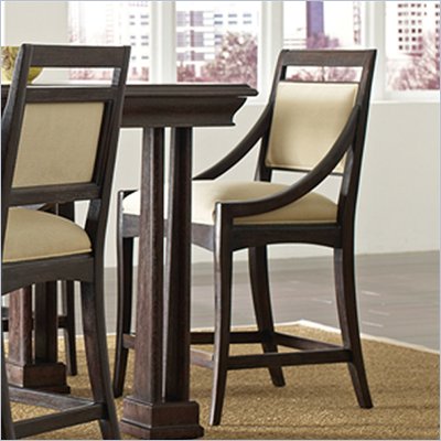 Stanley Furniture Modern Counter Stool in Onyx