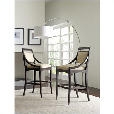 Stanley Furniture Modern Bar Stool in Onyx