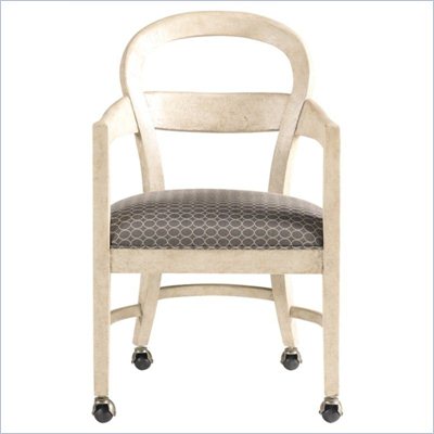 Stanley Furniture Modern Club Chair in Alabaster