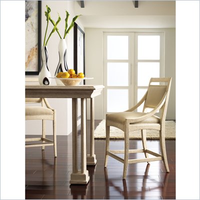 Stanley Furniture Modern Counter Stool in Alabaster