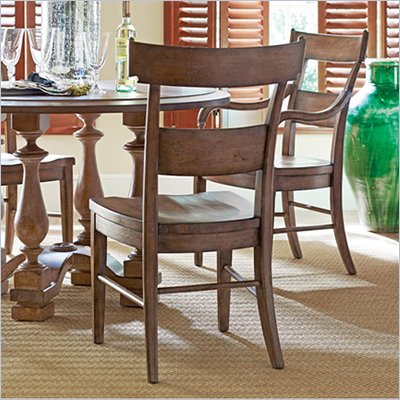 Stanley Furniture Old World Wood Side Chair in Shoal