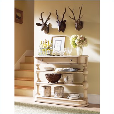 Stanley Furniture Old World Sideboard in Belgian White