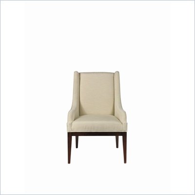 Stanley Furniture Continuum Fabric Side Chair in Ivory