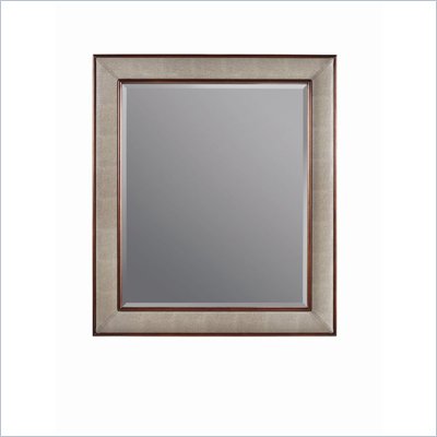 Stanley Furniture Continuum Mirror w/ Upholstered Wood Frame in Amaretto Cherry