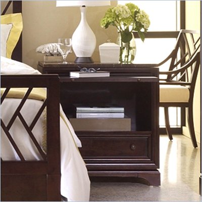 Stanley Furniture Continuum 1 Drawer Nightstand in Amaretto Cherry