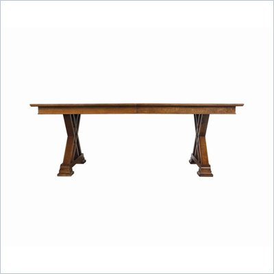 Stanley Furniture Continuum Casual Dining Table in Candlelight Cherry Finish