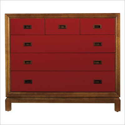 Stanley Furniture Continuum Accent Chest in Cinnabar