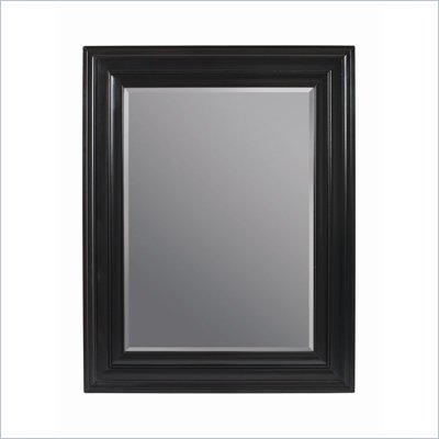 Stanley Furniture Continuum Wood Framed Decorative Mirror in Java Finish