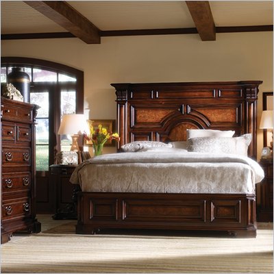 Stanley Furniture Costa Del Sol Stateroom Mansion Bed in Cordova