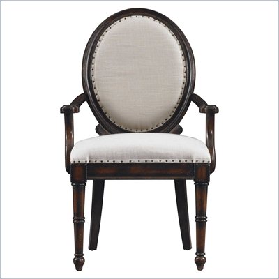 Stanley Furniture European Farmhouse Hostess Chair in Terrian