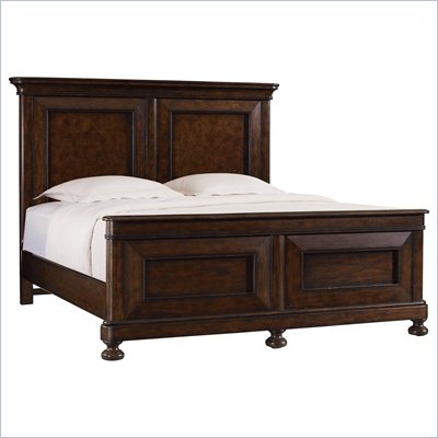 Stanley Furniture European Farmhouse Old Salt Road Panel Bed in Terrain