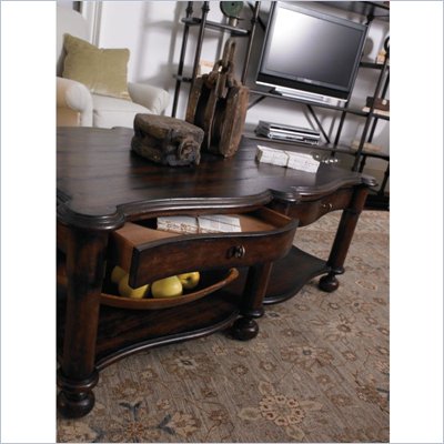 Stanley Furniture European Farmhouse Conversation Table in Terrian