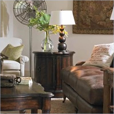 Stanley Furniture European Farmhouse Tambour Table in Terrian