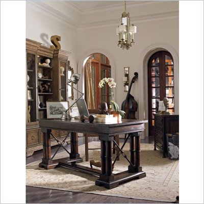 Stanley Furniture European Farmhouse Patron's Desk in Terrian