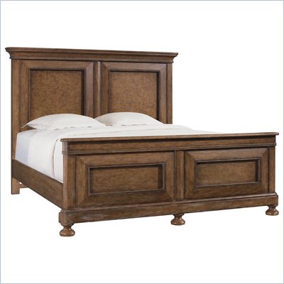 Stanley Furniture European Farmhouse Old Salt Road Panel Bed in Blond