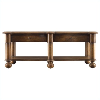 Stanley Furniture European Farmhouse Salon Conversation Table in Blond