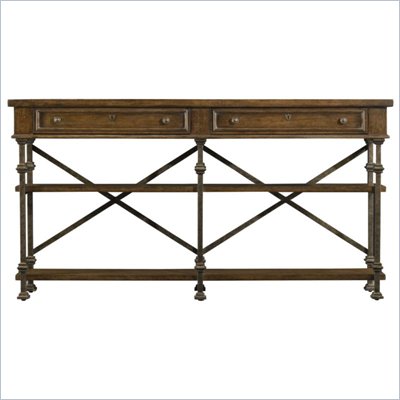 Stanley Furniture European Farmhouse Belgian Cross Huntboard in Blond