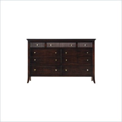 Stanley Furniture Hudson Street Dark Espresso Tribeca Double Dresser